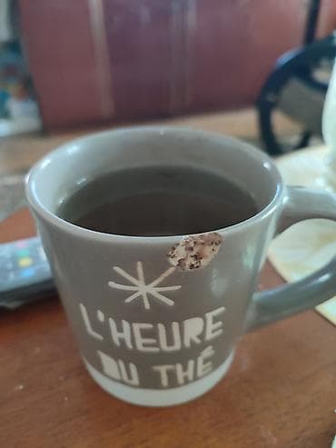Керамическая кружка для чая «L’HEURE DU THÉ» - Материал: керамика - at lalafo.kg Керамическая кружка для чая «L’HEURE DU THÉ» - Материал: керамика -