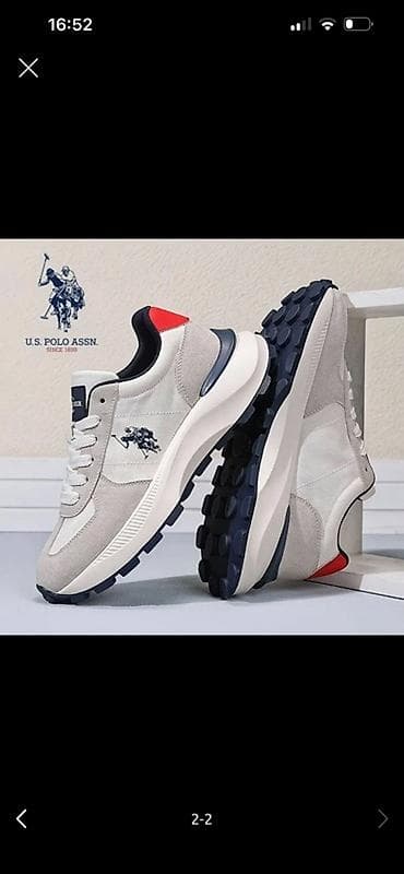 кеды поло: Кроссовки U.S. Polo Assn. (модель с логотипом всадника) - Цвет — 3