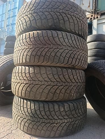 Шины 245 / 50 / R 18, Зима, Б/у, Комплект, Легковые, Корея, Kumho