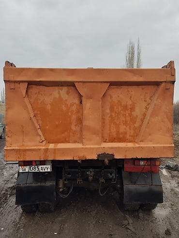 КАМАЗ самосвал, двойная рама - Задняя разгрузка,колесы 50/60 процент — 4