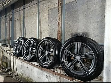 Колеса в сборе 255 / 50 / R 18, Лето, Б/у, Комплект, Легковые, Литые, отверстий - 5