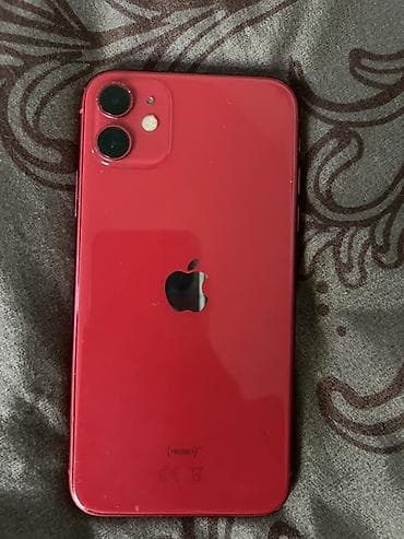 IPhone 11 (PRODUCT)RED - Цвет: красный (PRODUCT)RED, стеклянная at lalafo.kg IPhone 11 (PRODUCT)RED - Цвет: красный (PRODUCT)RED, стеклянная