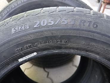 r 16: Шины 205 / 55 / R 16, Лето, Б/у, Пара, Легковые, Япония, Bridgestone — 2