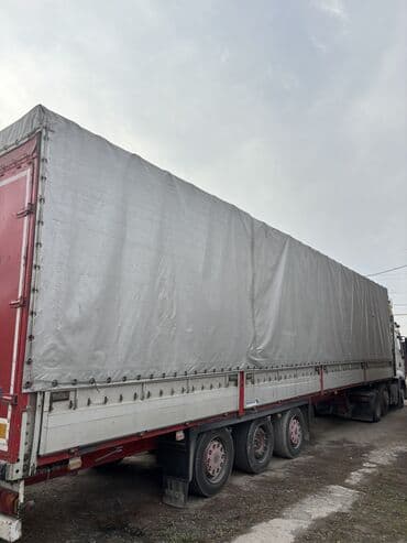 Прицеп, Schmitz Cargobull, Тентованный, Б/у at lalafo.kg Прицеп, Schmitz Cargobull, Тентованный, Б/у