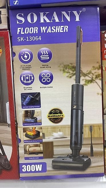 бу дуковка: Мойщик полов SOKANY SK-13064 - Мощность: 300 Вт - Аккумулятор: 22.2V — 1
