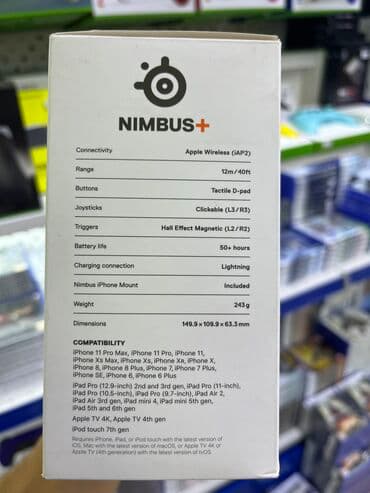 ипад: Джойстик Steelseries Nimbus +
Для iPhone iPad iPod Mac — 3