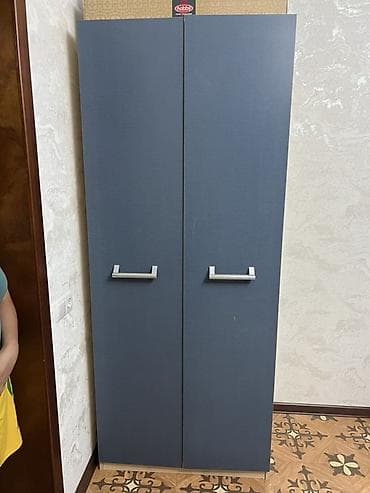 Спальный гарнитур, Двуспальная кровать, цвет - Серый at lalafo.kg Спальный гарнитур, Двуспальная кровать, цвет - Серый