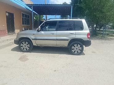 авто жаз: Mitsubishi Pajero: 2003 г., 2 л, Кол менен иштөөчү, Бензин, Жол тандабас — 5