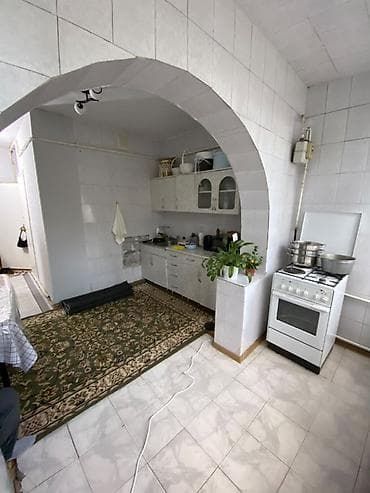 Квартиры: 1 комната, 48 м², Аламедин-1 мкр 106 серия, 1 этаж, Косметический ремонт — 6