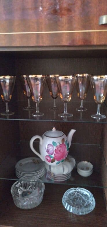 force набор инструментов: ФУЖЕРЫ СССР стекло цвет перламутровый, обьем около 250 мл/г., 7шт — 2