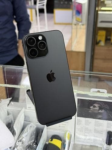 IPhone 16 Pro Max, 256 ГБ, цвет черный (титановый темный) Основные