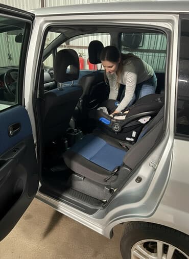 Заднее сиденье, Ткань, текстиль