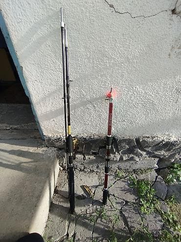 гарпун для рыбалки в бишкеке: Набор для рыбалки: 2 телескопические спиннинги с безынерционными — 3