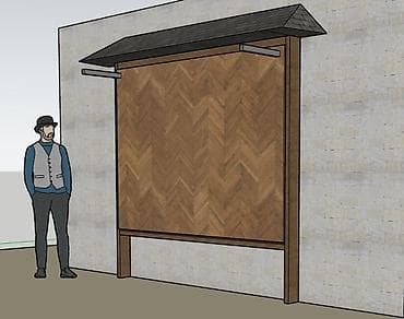 уголь в канте: Складной тапчан. - Конструкция: настенная складывающаяся платформа с — 2
