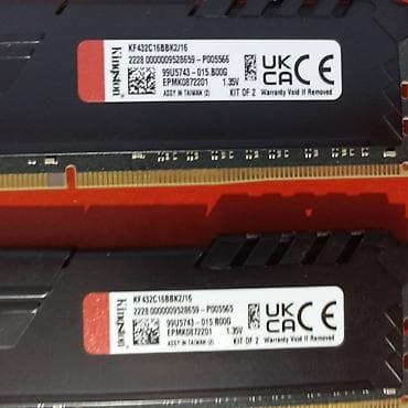 ddr4 ecc: Оперативная память (RAM) для ПК, Б/у, Kingston, 8 ГБ, DDR4, 3200 МГц — 3