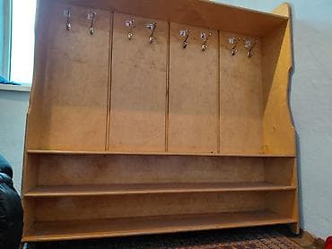 бут кийим жыйнагыч: Детская гардеробная группа из фанеры для раздевалки/группы детсада или — 4