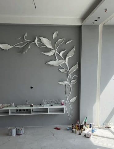 цены на шпаклевку стен: Декоративная штукатурка | Акриловая вода эмульсия, Арт бетон, Текстурная 3-5 лет опыта — 15