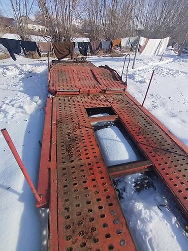 трос крана: Автовоз/эвакуаторная платформа(10 метров) на шасси грузовика. Длина — 2