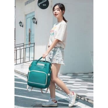 рюгзак для мам: Сумка-рюкзак трансформер для мамы с кроваткой Baby Mom +бесплатная — 7