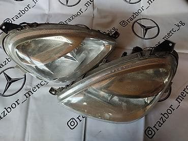 аклас: Комплект передних фар Mercedes-Benz 2003 г., Б/у, Оригинал, Германия — 1