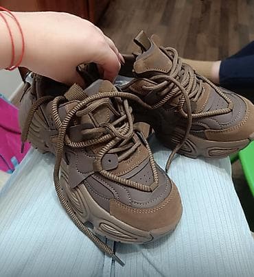 sneakers: Кроссовки женские/унисекс в стиле chunky Одна носка, к сожалению — 2