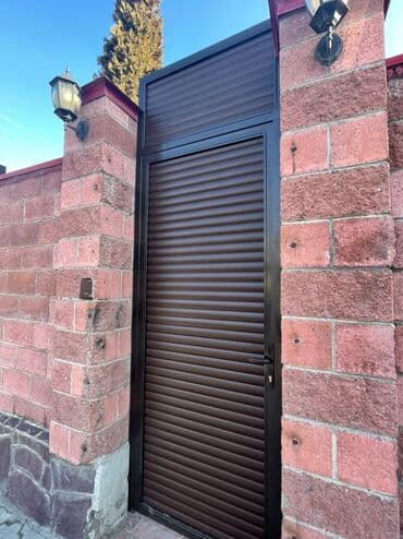 ворота рольставни: Секционные ворота с монтажом и гарантией роллставни воротабишкек — 8