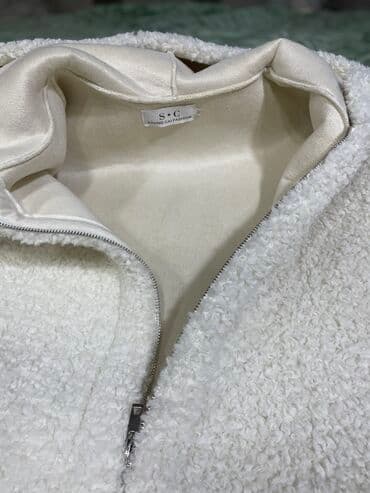 tech fleese: Утепленный, Дубленый, Зима, Длинная модель — 3