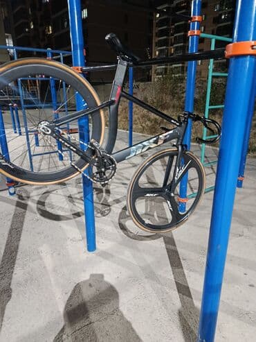 купить велосипед с большими шинами: Шоссейный велосипед, Рама M (156 - 178 см), Б/у — 4