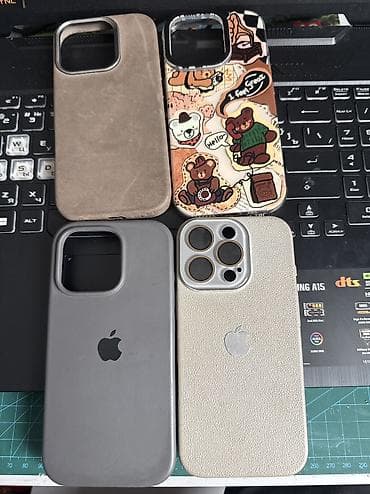 glorious model o: IPhone 16 Pro, Б/у, 256 ГБ, Desert Titanium, Защитное стекло, Чехол, Коробка, 90 % — 6