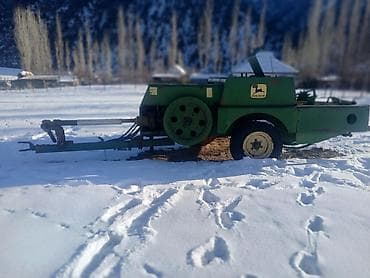 Транспорт: Пресс-подборщик тюковый John Deere - Тип: прицепной, для формирования — 1