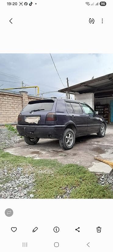 golf гольф: Volkswagen Golf: 1993 г., 1.8 л, Хэтчбэк — 4