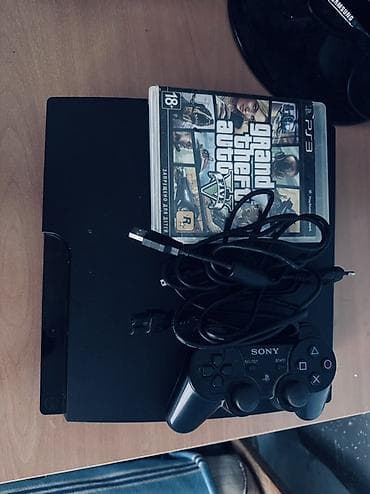 4g lte: Sony PlayStation 3 Slim (CECH-30xx, серийный на корпусе) + диск Grand — 6