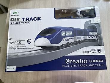 форма аяз ата: Игровой набор «DIY TRACK – Police Train» (AUtree), 92 PCS В ОТЛИЧНОМ — 3