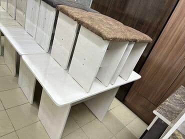 Столы: Стол тобуретка стол стуля размер 110на64 тобуретка4шт высота стола75 — 3