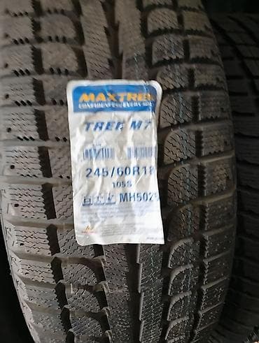 Шины и диски: Шины 245 / 60 / R 18, Зима, Внедорожные (АТ/МТ), Maxtrek — 1