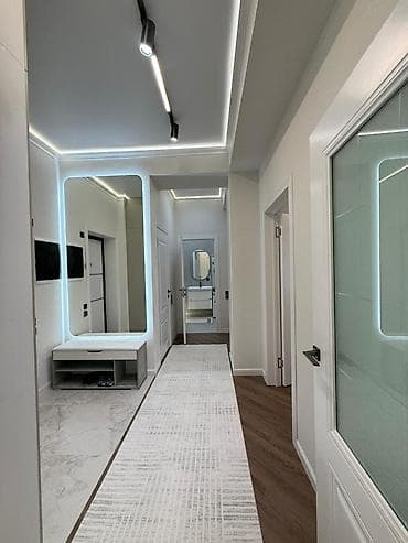 молодая квартира: 3 комнаты, 74 м², Элитка, 8 этаж, Дизайнерский ремонт — 3