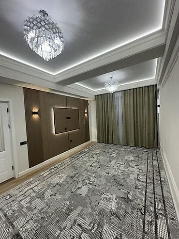 flat osh: 1 комната, 49 м², Пишпек Элитка, 4 этаж, Дизайнерский ремонт — 3