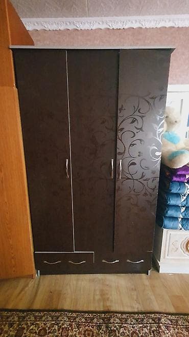 Шифоньер, шкаф для одежды, Б/у, Прямой, ЛДСП