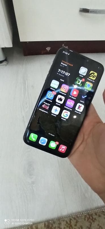 nokia e52: IPhone X, Б/у, 64 ГБ, Space Gray, Чехол, 100 % — 5