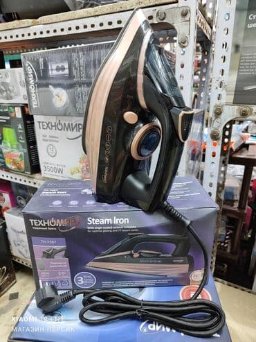 ремонт промышленных утюгов: Утюг. Техномир TH-7587 Мощность 2200Вт Резервуар для воды 400мл — 2