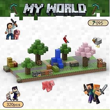 mini moyka: 🧲 Магнитные кубики Minecraft 554 шт + 15 минифигурок- 4300 сом 538 — 2