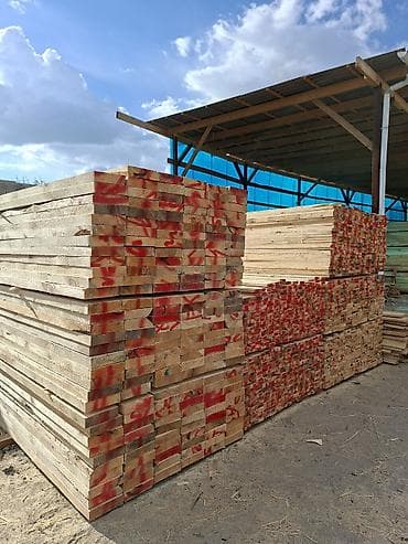 Шпалы: Доски, Обрезные, Сосна, Сухие — 7