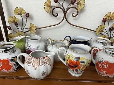 Молочники, сахарницы разные (ЛФЗ, Дулево, ГДР…)