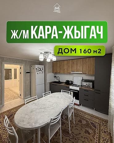 дама в бишкеке: 🏡 Дом в ж/м Кара-Жыгач 📍 Октябрьский район 📐 160 м² 🚗 Навес на 3 — 1