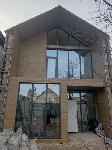 пластиковые окна бишкек в рассрочку: Пластиковое окно на заказ, Тип окна: Витражные, Мансардные, Панорамные, Бесплатная установка, Без рассрочки — 1