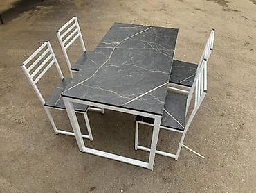 Кухонный стол и стул, Новый, Платная доставка, Самовывоз