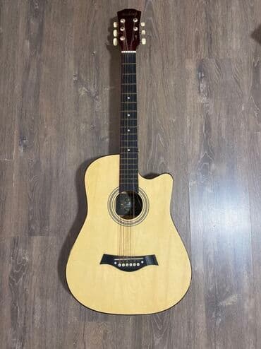 Акустическая гитара с вырезом (cutaway) Aicheng. Характеристики: -
