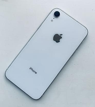 обмен на xr: IPhone Xr, Б/у, 64 ГБ, Белый, Зарядное устройство, 79 % — 1