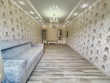 2 комнаты кок жар: 2 комнаты, 76 м², Элитка, Кок-Жар мкр Элитка, 8 этаж, Евроремонт — 8