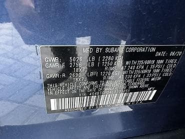 forester 2004: Subaru Outback: 2020 г., 2.5 л, Вариатор, Бензин, Кроссовер — 7